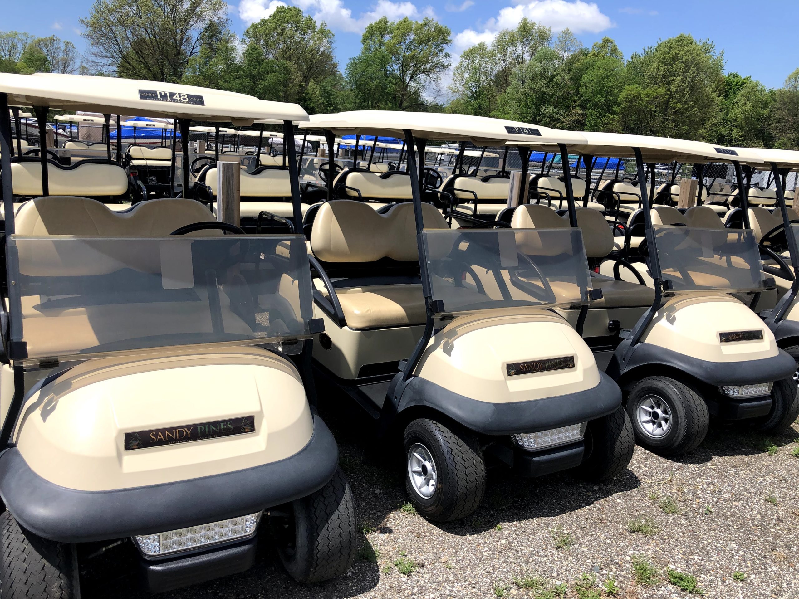 Golf Cart Testing Sandy Pines