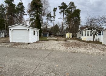 Site #4231 - Empty Site with Boat Stake