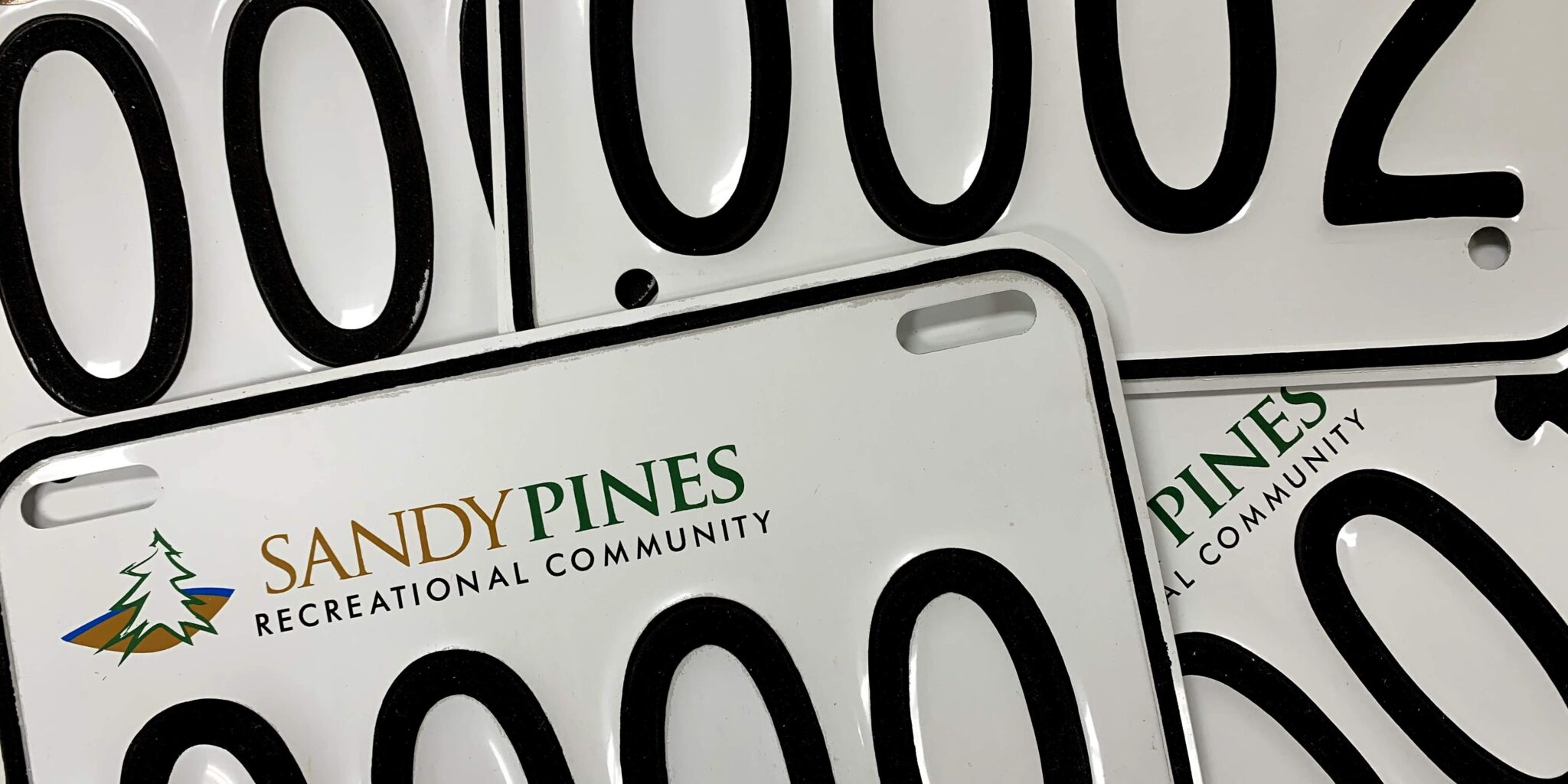 Golf Cart License Plates